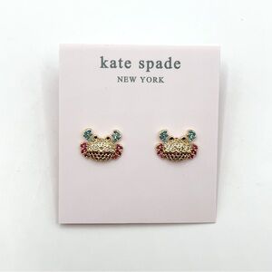 Kate Spade crab earrings
